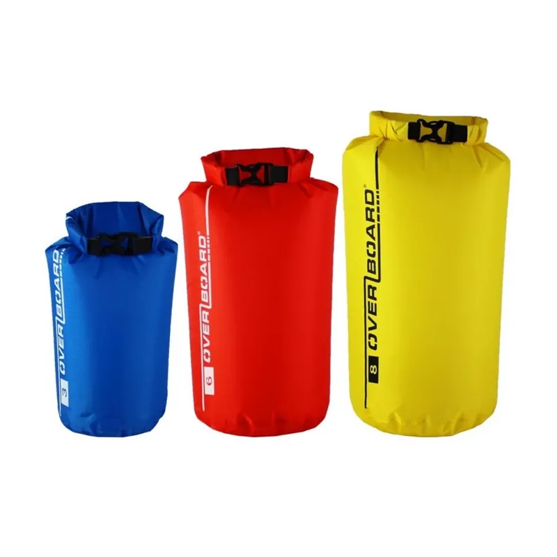Preisknaller OverBoard waterproof packsack multipack Blue. Red. Yellow