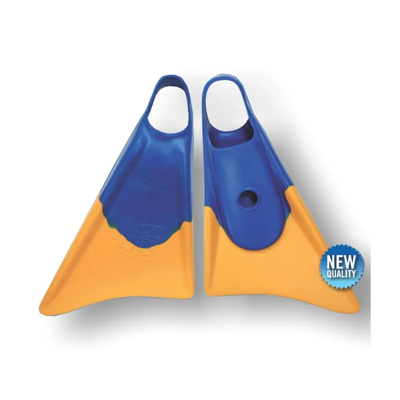 Sonderangebot Bodyboard fins CHURCHILL Makapuu Blue Yellow