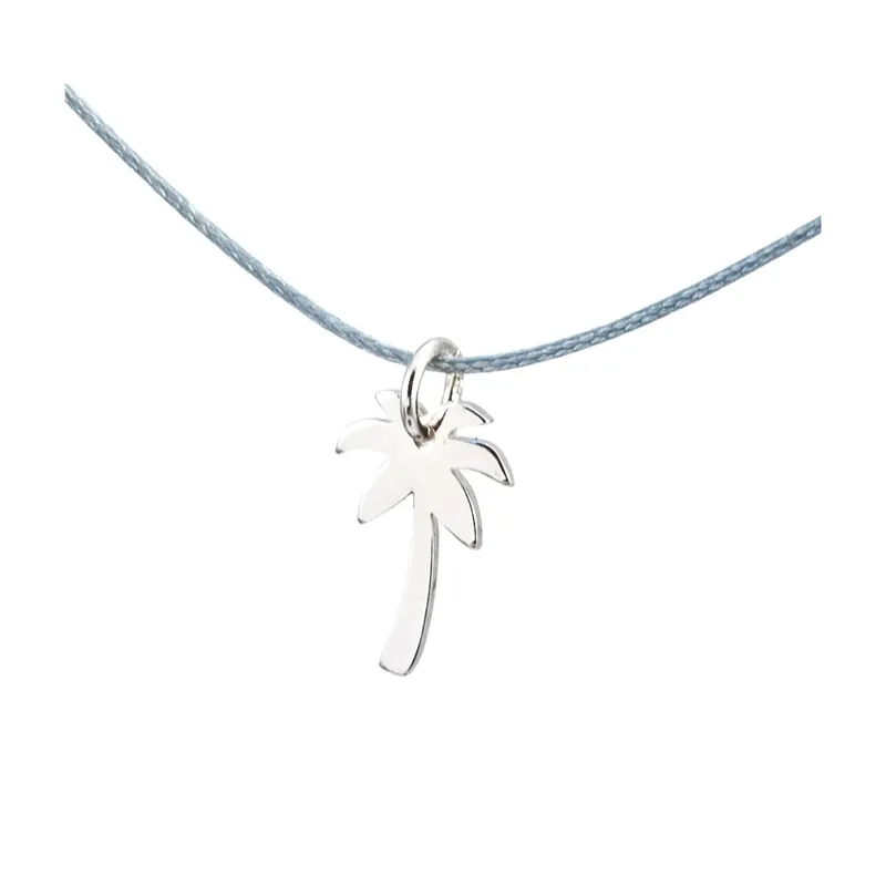 Schnäppchen Silver+Surf silver jewelry palm tree S