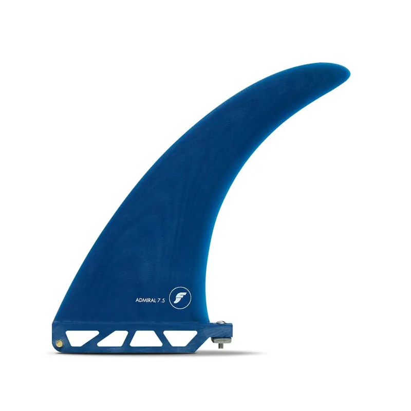 FUTURES Single Fin Admiral Fiberglass US base Blue Online Kaufen