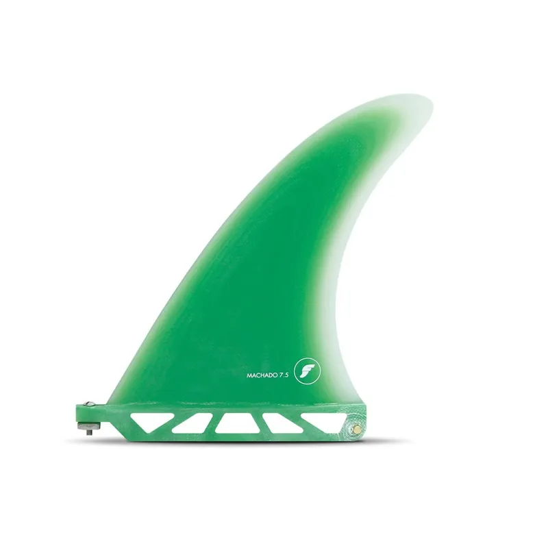 FUTURES Single Fin Rob Machado Fiberglass US 7.5 Green Zertifiziert