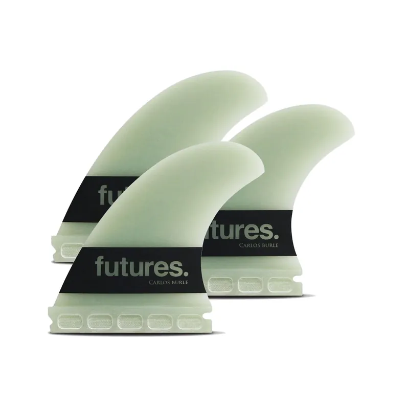 FUTURES Big Wave Thruster Fin Set Carlos Burle N/A Green 0.0 Knallerangebot