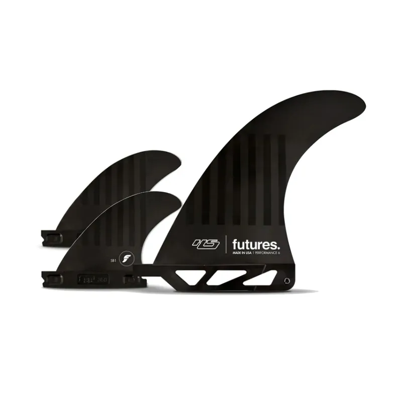 FUTURES 2+1 Fin Set HS 2+1 Compound Hayden Black Ausverkauf