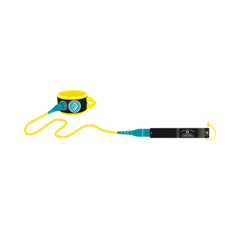 MDNS Surfboard KNIE Leash unlimited 9.0 Yellow Direktkauf