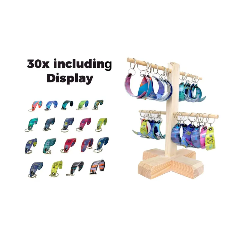 Fresh key ring kitesurf kites + display Jetzt Kaufen