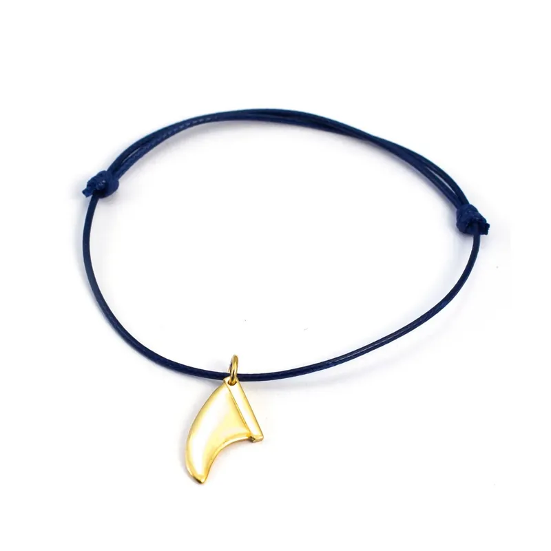 Top-Angebot Silver+Surf silver jewelry surfboard fin S Gold
