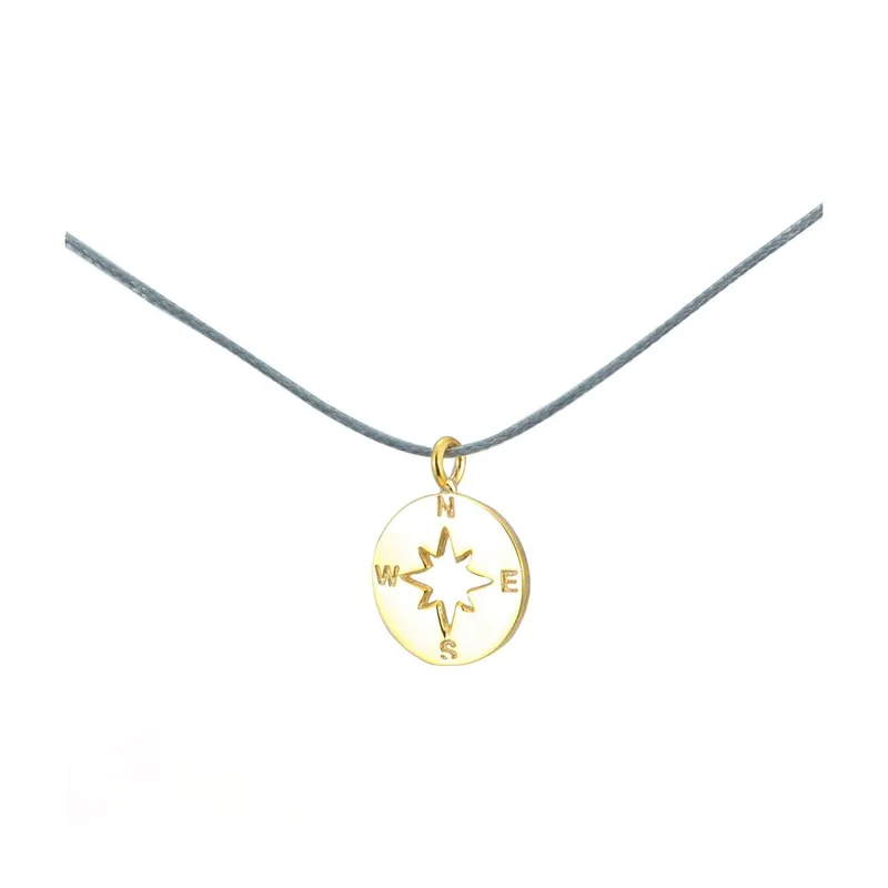 Direkt Vom Hersteller Silver+Surf silver jewelry wind rose S Gold