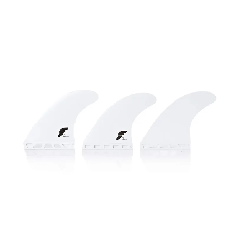 Ausverkauf FUTURES Thruster Fin Set Thermotech M White