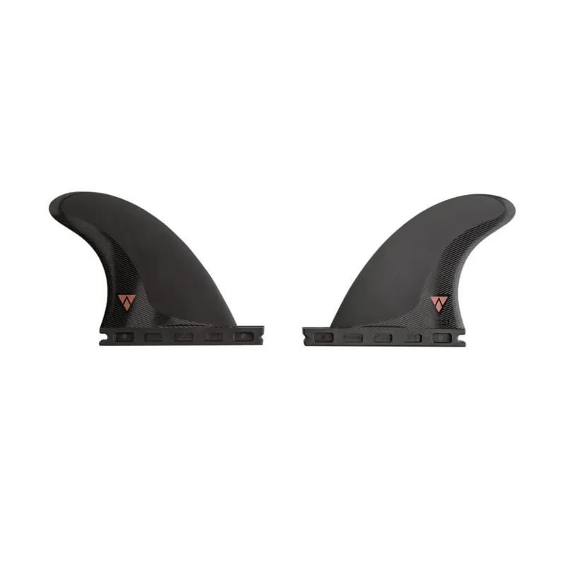 FUTURES Quad Rear Fin Set Sym Alpha Black 6.5 Markenware