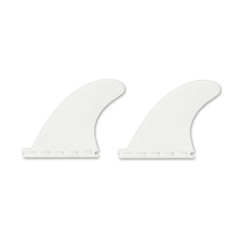 Highlight FUTURES Quad Rear 2 Fin Set Sym Thermotech White