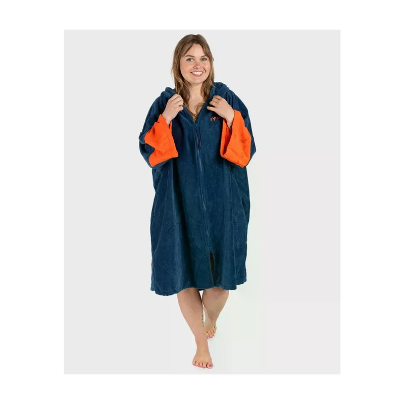Preisknaller Dryrobe Fullzip Handtuchmantel Baumwolle Blue - Wind Lounge