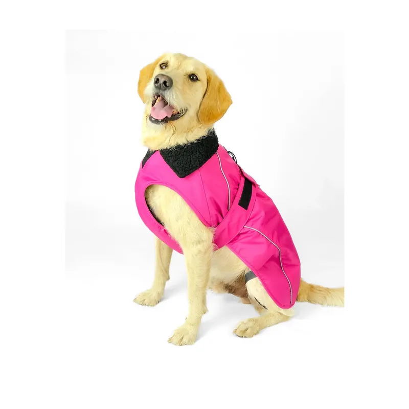 Dryrobe Dog Coat Hundemantel Pink black - Wind Lounge Preisreduziert