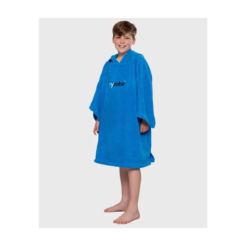 Dryrobe Handtuchmantel Bio Kids Umziehponcho Blue - Wind Lounge Highlight