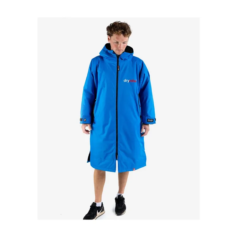 Dryrobe Advance Long Sleeve Cobalt blau schwarz - Wind Lounge Nur Für Kurze Zeit