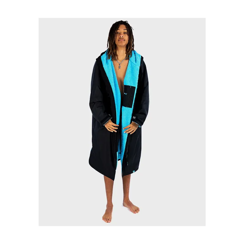 Bestseller Dryrobe Advance Long Sleeve Umkleidemantel Schwarz blau - Wind Lounge