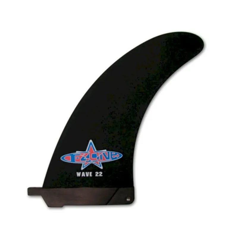 T-Zone Fin Wave Windsurf Fin 220 Black Direkt Vom Hersteller