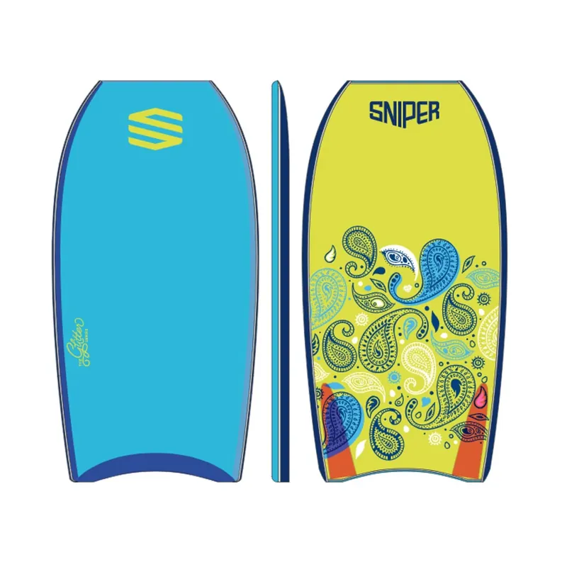 SNIPER Bodyboard Girls Cashmeere PE 36 Blue Yellow Top-Angebot