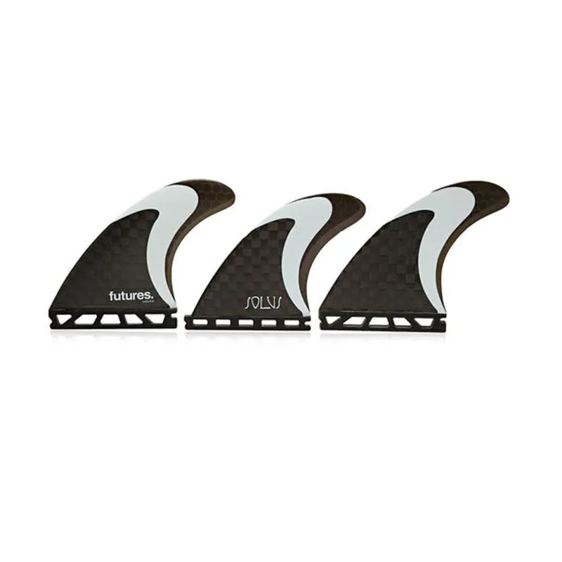 Direkt Vom Hersteller FUTURES Thruster Fin Set Solus Generation M Black 8.5