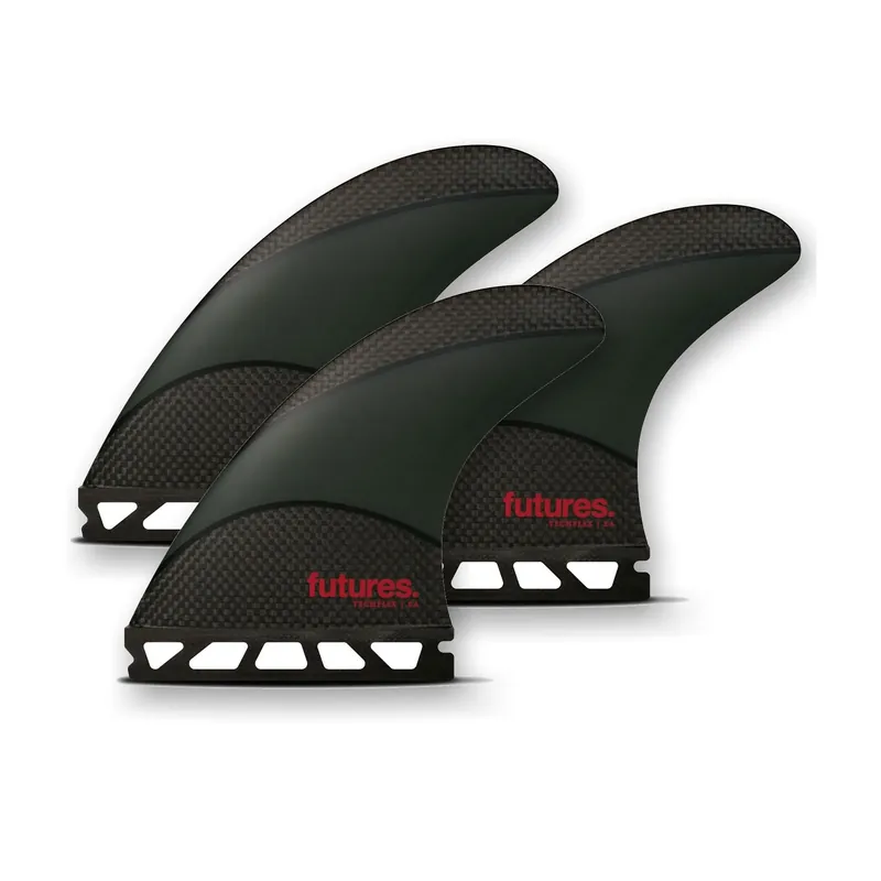 FUTURES Thruster Fin Set EA Eric Arakawa M Black 3.1 Rabatt