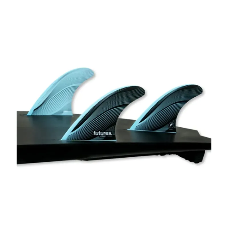 Nur Für Kurze Zeit FUTURES Thruster Fin Set Legacy Rake XS Blue 6.6