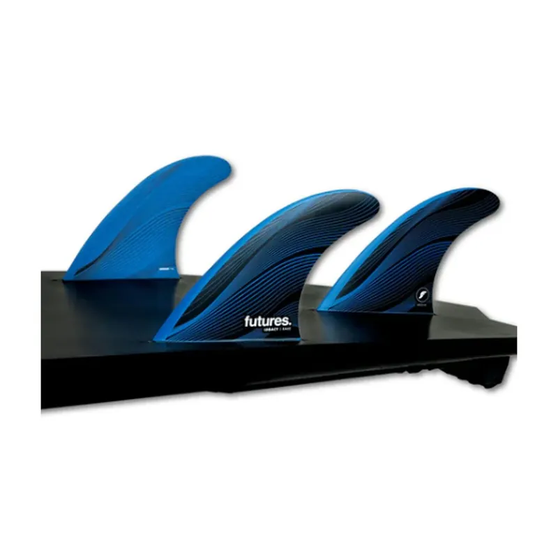 FUTURES Thruster Fin Set R6 Legacy Rake M Blue 5.4 Solange Der Vorrat Reicht