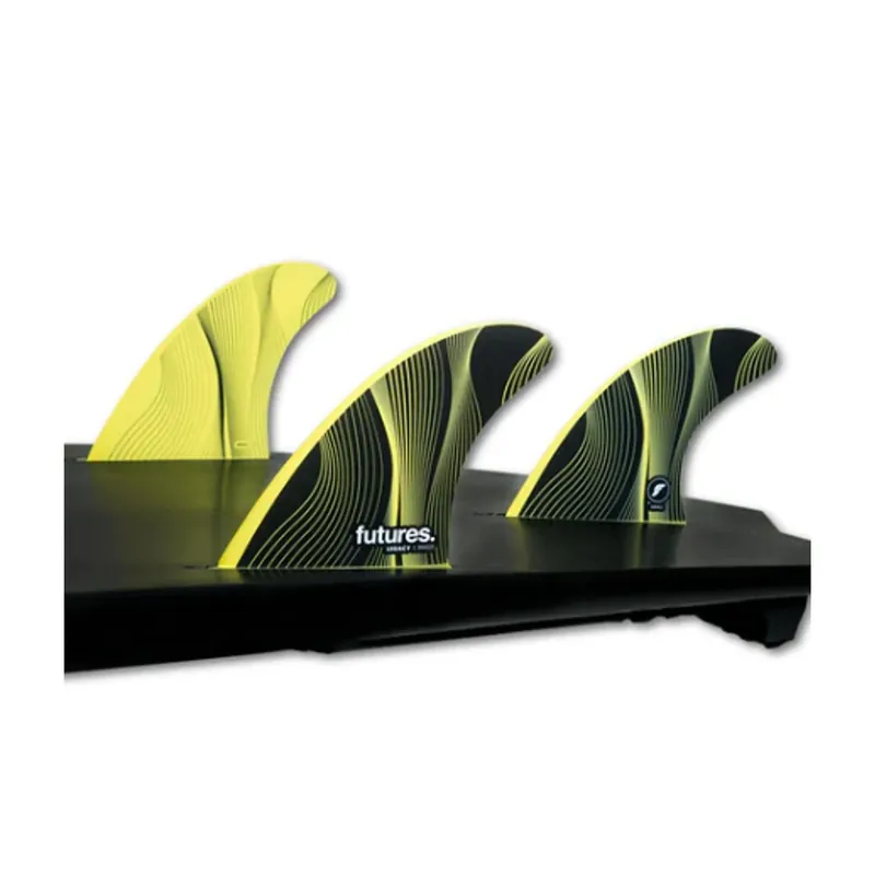 FUTURES Thruster Fin Set P4 Legacy Pivot S Gelb 6.7 Mega-Angebot
