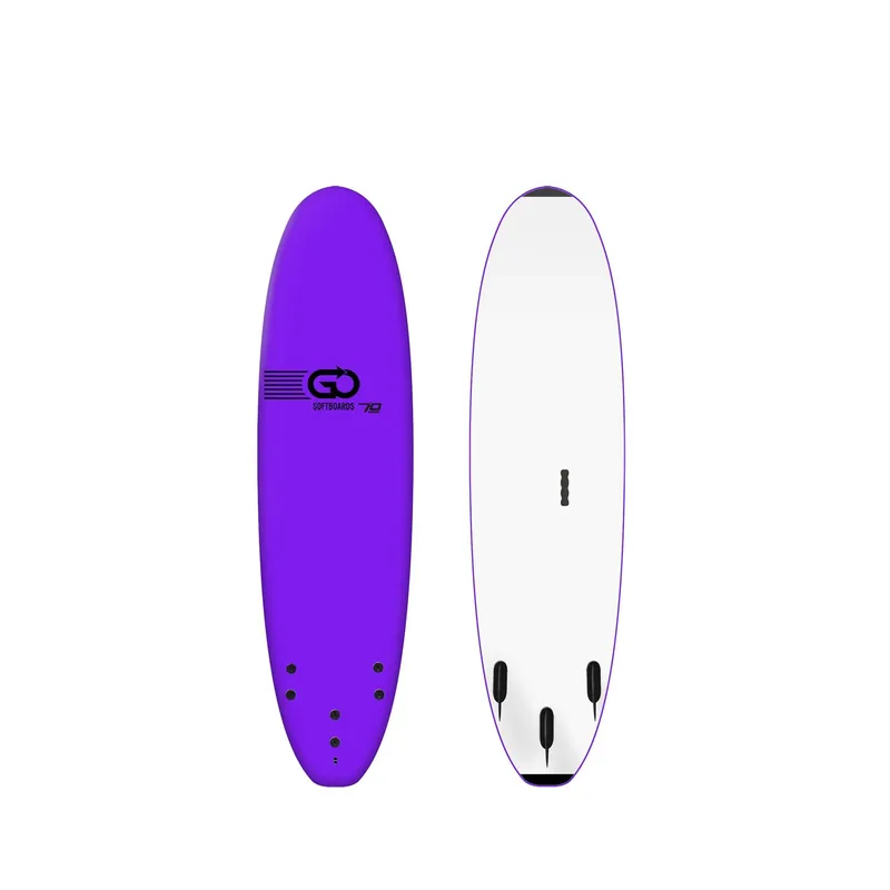 GO Softboard School Surfboard 7.0 x 22 1/2 65.7 Purple Markenprodukt