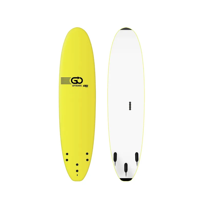 GO Softboard School Surfboard 8.6 x 24 101 Yellow Abverkauf