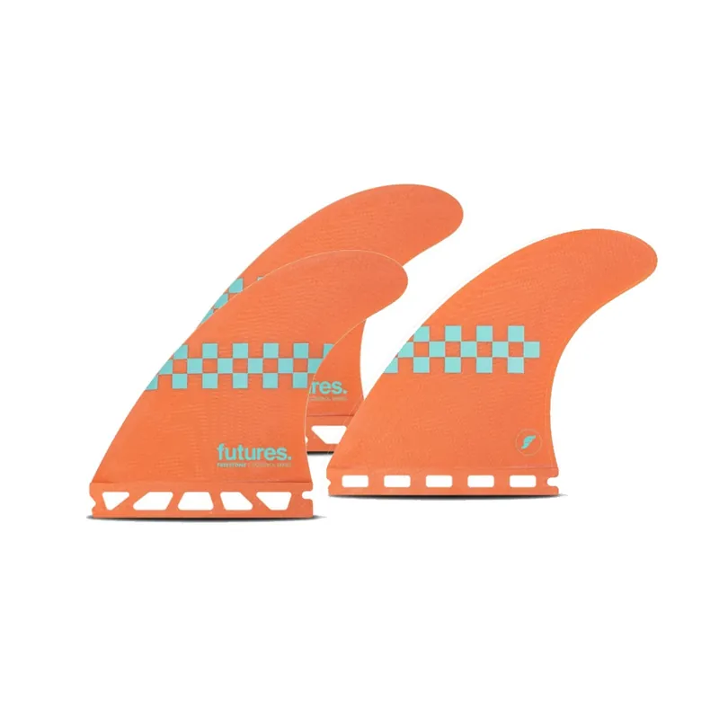 FUTURES Thruster Fin Set Jack Freestone Control L Pink 3.3 Nur Für Kurze Zeit