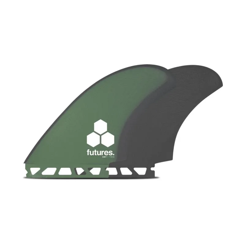 Futures Twin Fin Set Britt Merrick BMT Fiberglass L Grey Schnäppchen