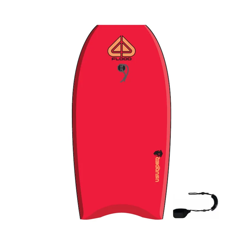 FLOOD Bodyboard Usurper 41 Red Orange Solange Der Vorrat Reicht