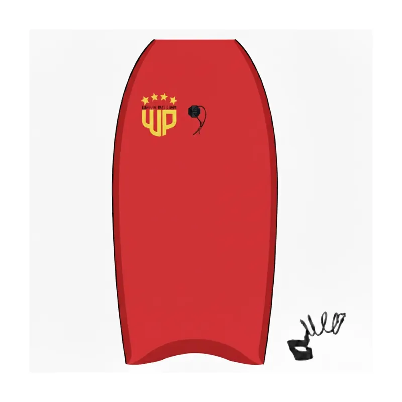 Wave Power Bodyboard Woop 33 Red Aqua Neu