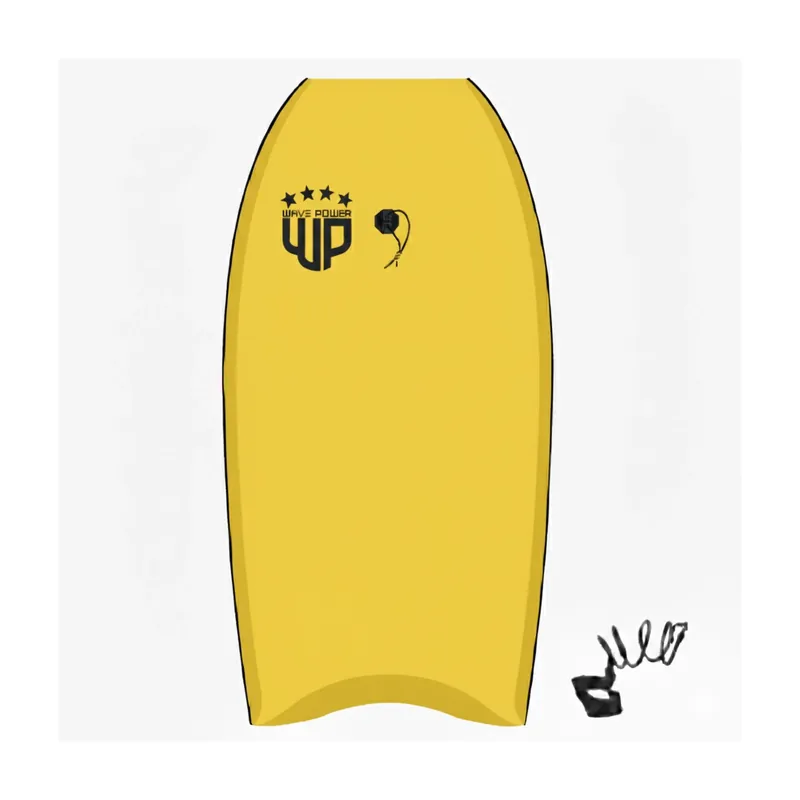 Must-Have Wave Power Bodyboard Woop 41 Yellow Aqua