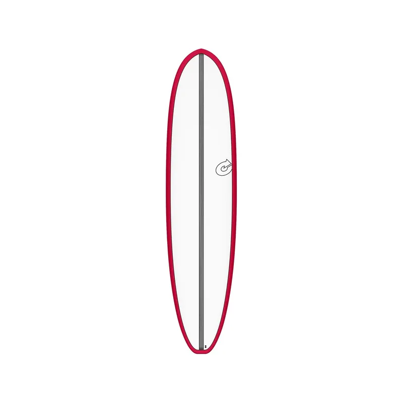 Ausverkauf Surfboard TORQ TET CS V+ MOD Fun Carbon 8.2 x 22 7/8 70.5 Red Mini Lon