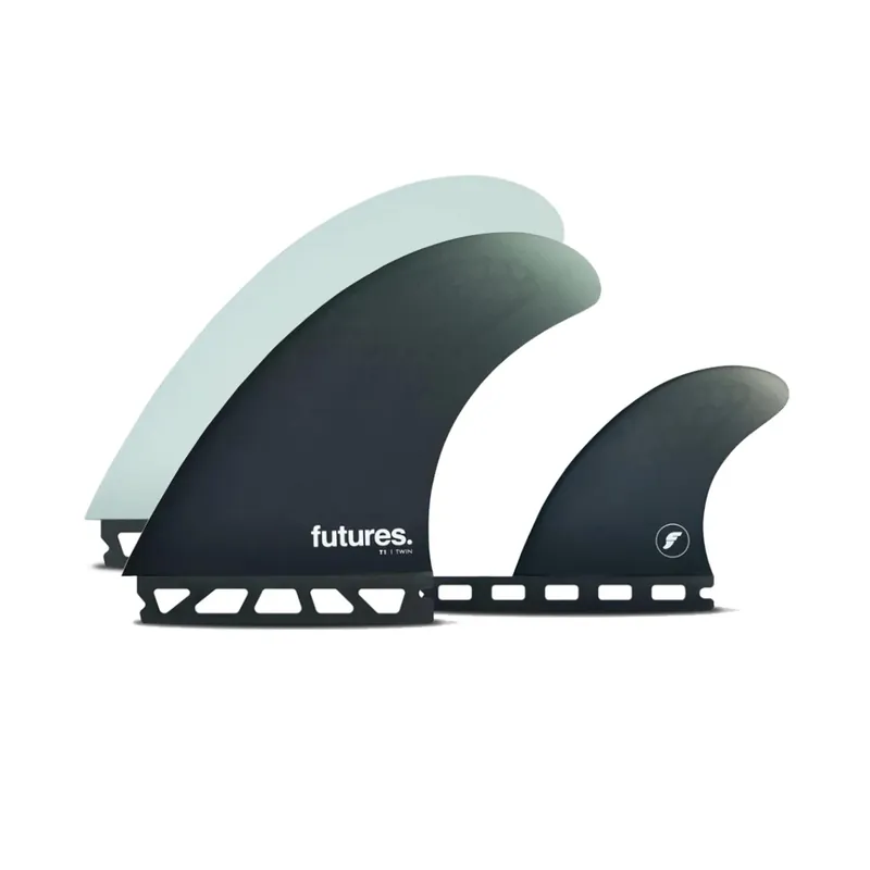 FUTURES Twin+1 Fin Set T1 Honeycomb M Navy Knallerangebot