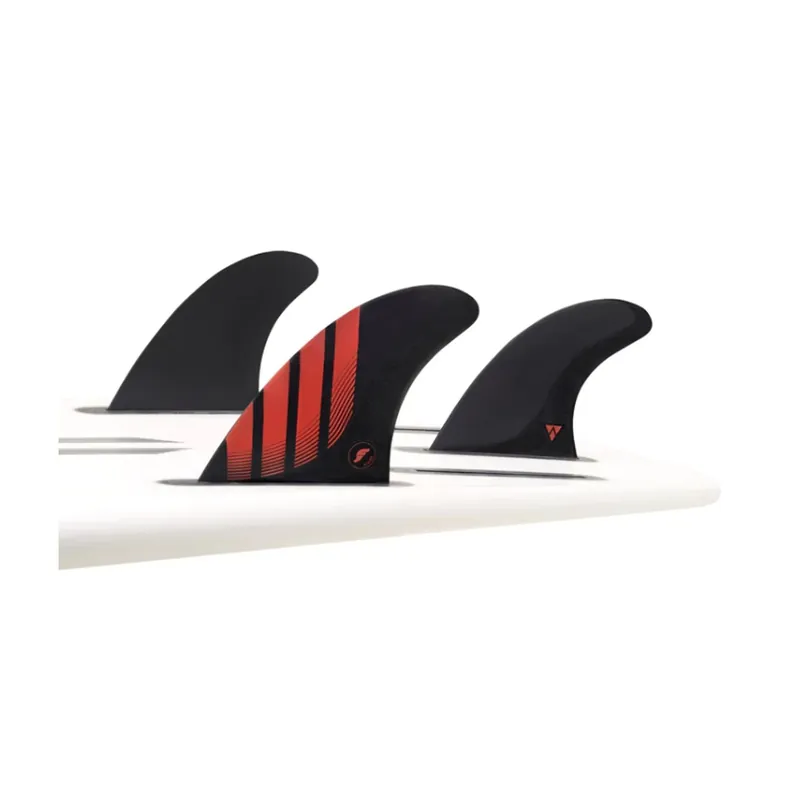 Abverkauf FUTURES Thruster Fin Set P8 Alpha L Red 6.3
