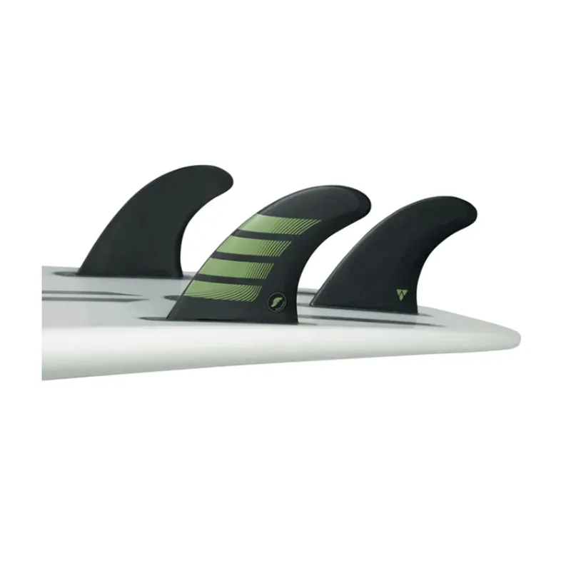 Knallerangebot FUTURES Thruster Fin Set F8 Alpha L Olive 6.2