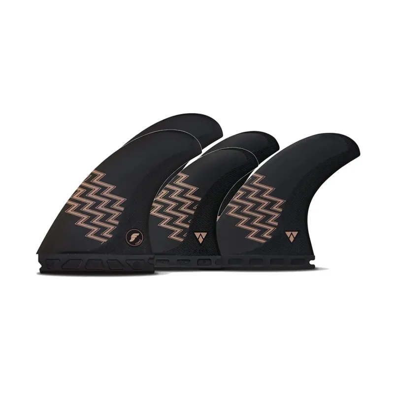 Versand Am Gleichen Tag FUTURES Quad Thruster 5 Fin Set Gerry Lopez Alpha L Sand 5.2 / 6.8