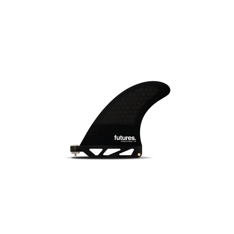 Expressversand FUTURES Single Fin F6 Honeycomb US 4.56 Black