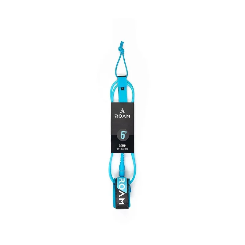 Billig ROAM Surfboard Leash Comp Blue