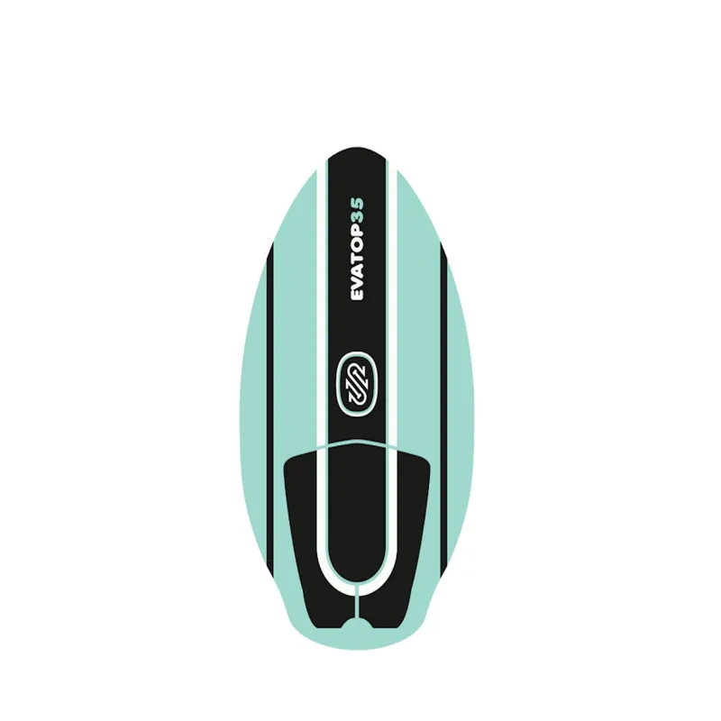 Skimboard SkimOne Soft EVA Traction 90 x 50 Green Begrenztes Angebot