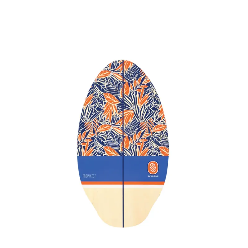 SkimOne Wooden Skimboard 95 x 52 Orange Top-Seller
