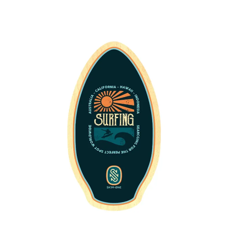 Skimboard SkimOne wood Worldwide Surf 95 x 52 Blue Beliebt