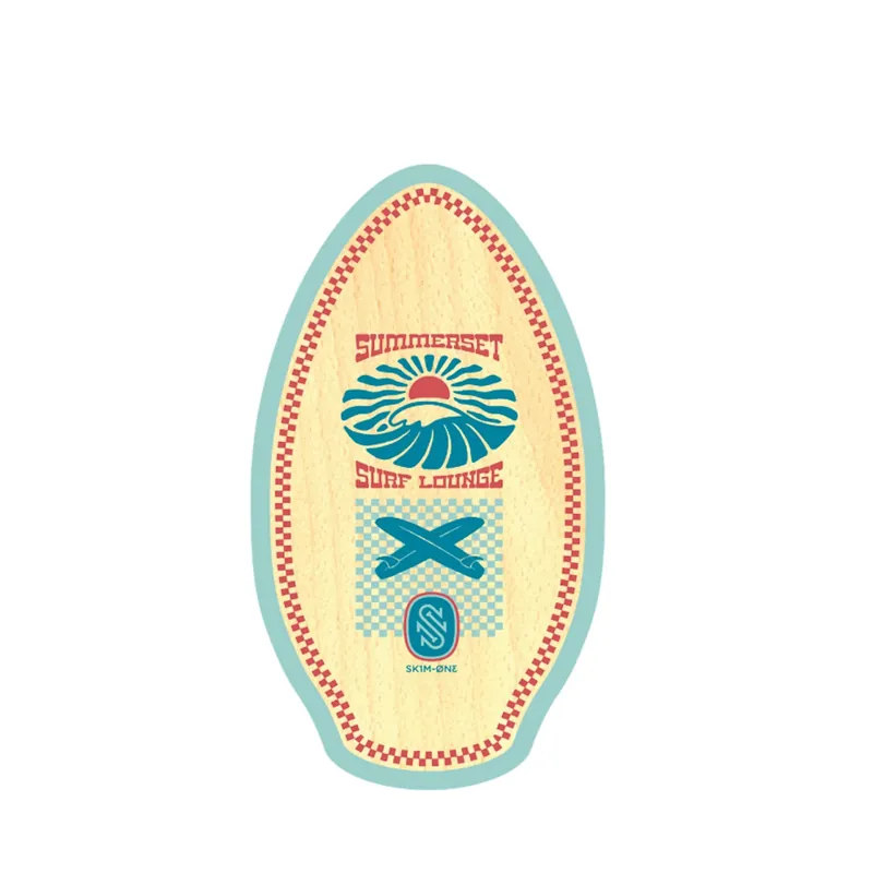 Markenware Skimboard SkimOne Wood Surf Lounge 99 x 52 Green