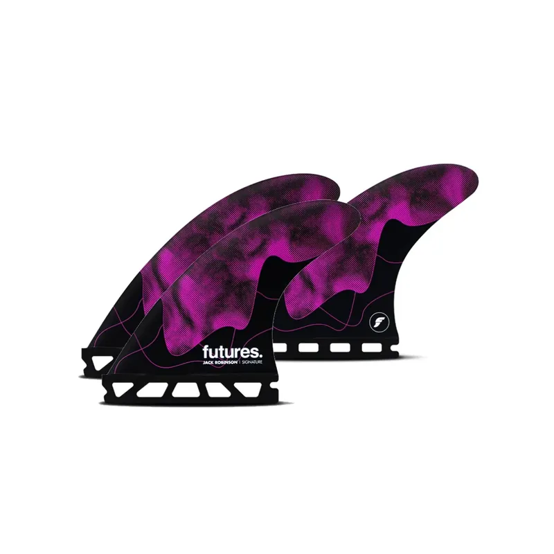 FUTURES Thruster Fin Set Jack Robinson S Purple 5.9 Top-Preis