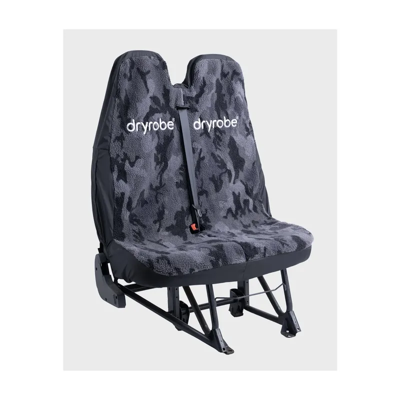 Meistverkauft Dryrobe Auto-Sitzbezug Doppelsitz Camo black - Wind Lounge