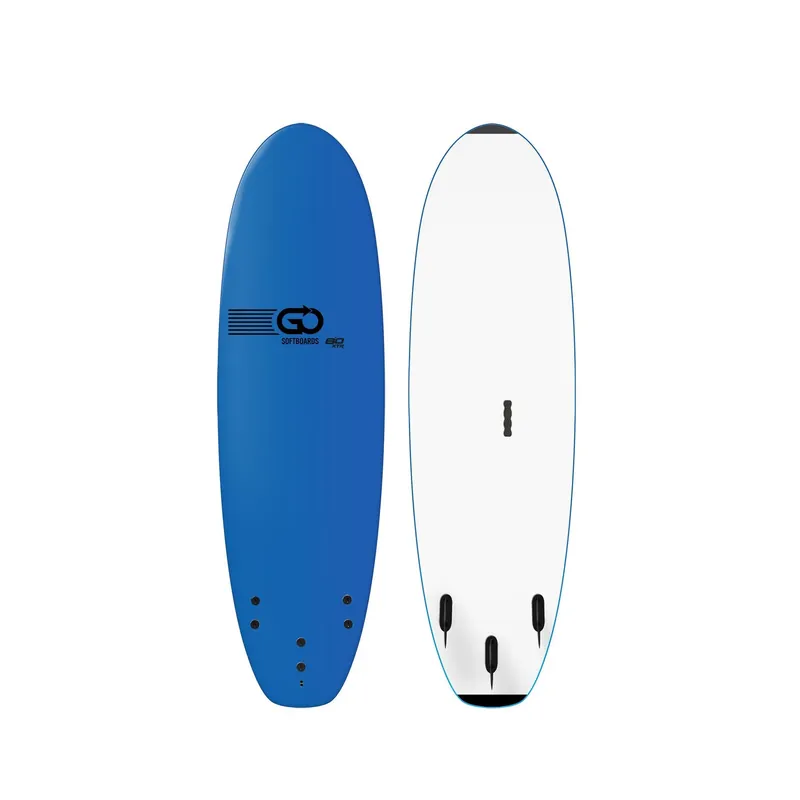 Nur Heute GO Softboard School Surfboard XTR wide body Blue