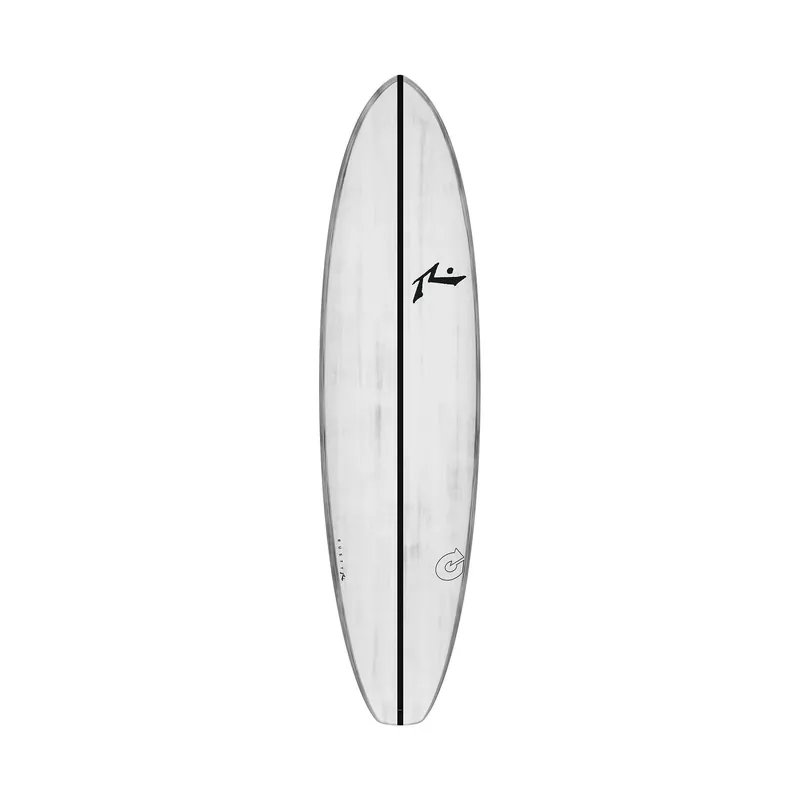 Surfboard RUSTY ACT Egg Not Quad Single White Midlength Cruiser Direktkauf