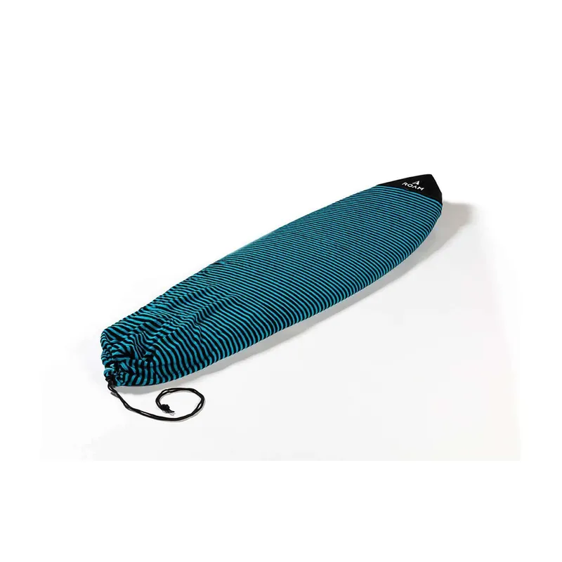Neu Im Sortiment ROAM Surfboard Sock Hybrid Fish Blue Stripe