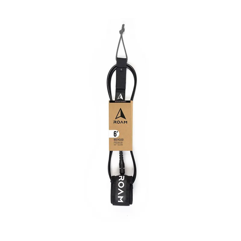 ROAM Surfboard ECO Leash Recycled Black Günstig